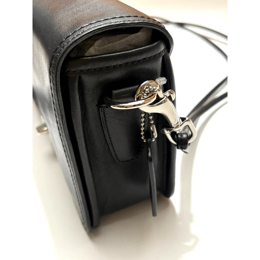 Coach Legacy Penelope Leather Turnlock Crossbody Shoulder Bag 23403 Black NWT - Picture 16 of 16